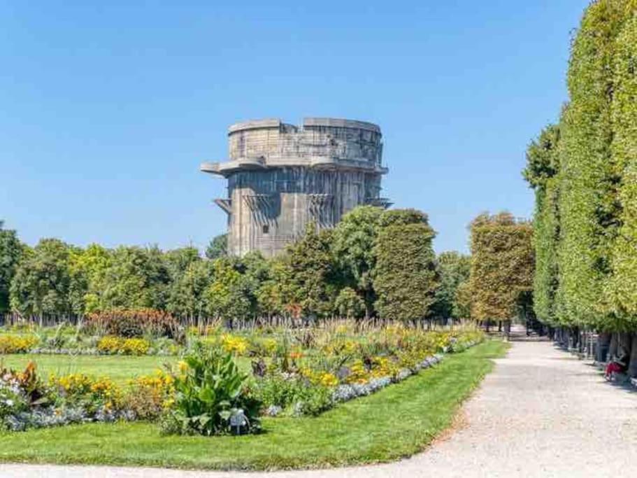 Smart Apt Mit Balkon Am Augarten Park Naehe Zentrum Вена Экстерьер фото